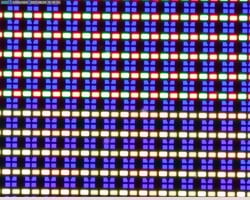 Subpixels OLED transparentes