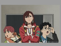 O elenco principal de Dandadan está pronto para enfrentar os espíritos da segunda temporada. (Fonte da imagem: Science SARU)