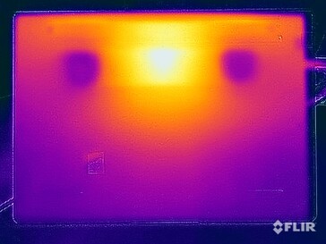 Teste de estresse de temperatura da superfície (parte inferior)