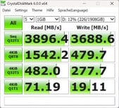 TB 4 compare: Crystaldiskmark 6