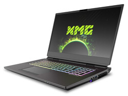 O Schenker XMG Ultra 17 (2021), fornecido pela Schenker.