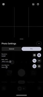 Configurações de fotos profissionais