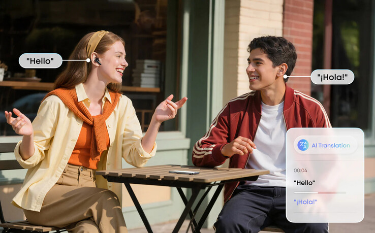 O Soundcore P31i Wireless Earbuds da Anker tem uma ferramenta de tradução de IA. (Fonte da imagem: Anker)