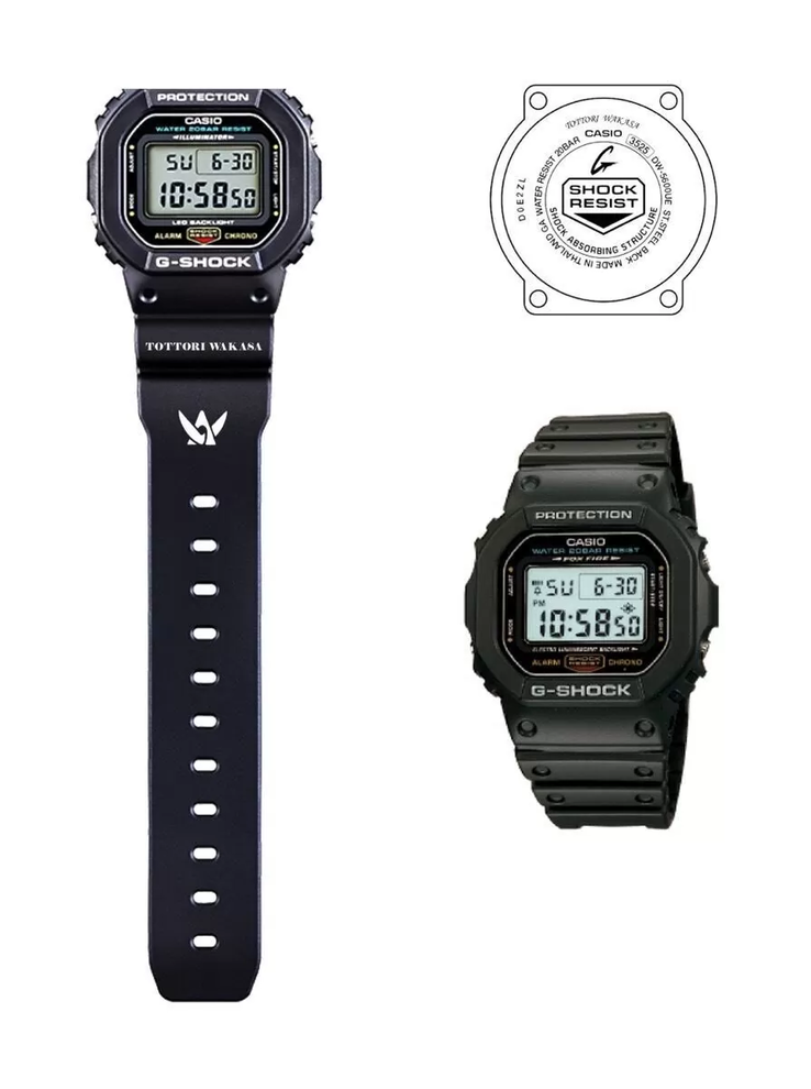O relógio Casio G-Shock x Wakasa Town edição limitada DW-5600UE. (Fonte da imagem: Casio)