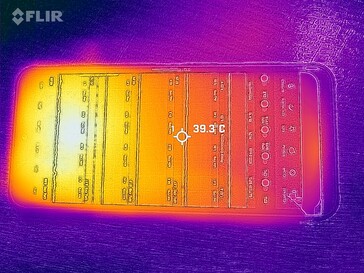Frente do mapa de calor