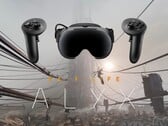 Banner do Steam Frame e do Half-Life Alyx exibido