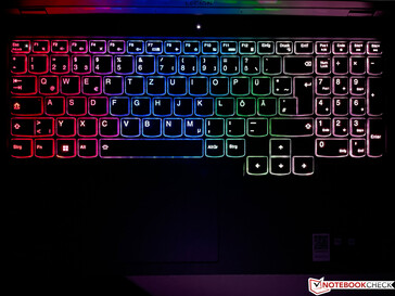 Iluminação do teclado