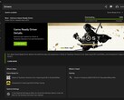 Nvidia GeForce Game Ready Driver 552.44 baixando no aplicativo Nvidia (Fonte: Próprio)