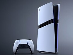 O PS5 e seu controle.