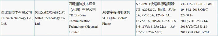 O "RedMagic 7 Pro" de 165W é aprovado para venda na China. (Fonte: 3C via NashvilleChatter)