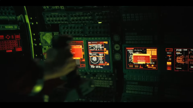 A nave está repleta de controles físicos, e nós adoramos isso.