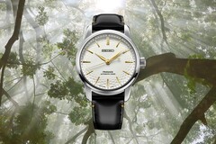 O Seiko Presage SPB497 Unglazed Porcelain possui resistência à água de 100 m (10 bar) (Fonte da imagem: Seiko)