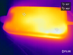 Desenvolvimento de calor durante o teste de estresse (PSU)