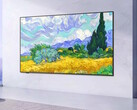a iFfalcon revela a série de TVs Mural 4K UHD com arte de IA, painel VA de 144 Hz, AMD FreeSync Premium, HDR 10+ e Google TV. Uma das TVs na foto. (Fonte da imagem: iFfаlcon)