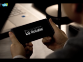 Um olhar precoce sobre o LG Rollable. (Fonte: YouTube)