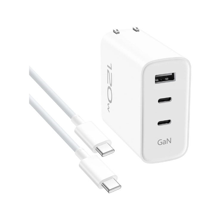 O kit de carregamento de flash multiporta de 120 W da vivo 1 m. (Fonte da imagem: vivo)