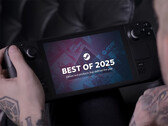 A lista dos 12 melhores é dominada principalmente por jogos independentes. Na foto: Steam Deck com a imagem promocional do Best of 2025. (Fonte da imagem: Valve)