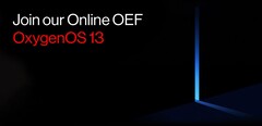 OnePlus anunciou um evento para o OxygenOS 13. (Fonte de imagem: OnePlus)