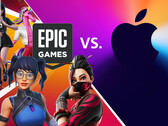 Apple responde às críticas públicas de suas políticas feitas por Tim Sweeney, da Epic Games. (Fonte da imagem: Apple / Epic Games - editado)