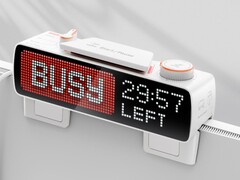 A tela principal do Busy Bar é uma matriz LED RGB colorida. (Fonte da imagem: Flipper Devices)