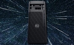 Os déspotas galácticos em fase de formação podem desfrutar da potência Threadripper PRO na nova Torre Dell Precision 7865. (Fonte de imagem: Dell & Unsplash - editado)
