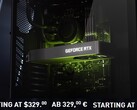 Os MSRPs da Nvidia para o GeForce RTX 3060 são US$329/329/£299. (Fonte da imagem: Nvidia - editado)