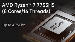 AMD Ryzen 7 7735HS (fonte: Minisforum)