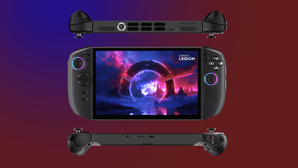 O Legion Go Gen 2 visto de todos os lados. (Fonte da imagem: Lenovo)