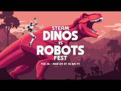 De acordo com o Steam, os cuspidores de fogo voadores não são dinossauros, e é por isso que os jogos com dragões não são elegíveis para esse evento. (Fonte: Steam)