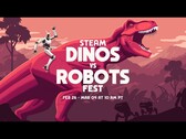 De acordo com o Steam, os cuspidores de fogo voadores não são dinossauros, e é por isso que os jogos com dragões não são elegíveis para esse evento. (Fonte: Steam)