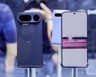 O smartphone Nubia NaviX Ultra esteve em exibição na WAIC 2026.