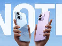 O Redmi Note 17 Pro custa a partir de cerca de US$ 235 na China. Na foto: duas opções de cores desse celular de gama média.