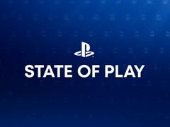 O banner do Sony PlayStation State of Play é exibido