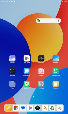 Software do Xiaomi Redmi Pad SE 8.7