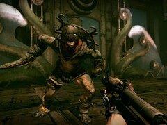 Uma imagem do jogo Rage mostrando um mutante