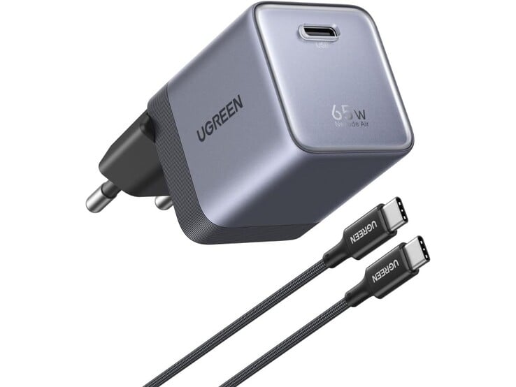 A versão da UE do carregador Ugreen Nexode Air 65W GaN