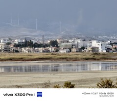 Vivo X300 Pro sem teleconversor 400 mm