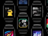 O Realme Watch 2 vem pré-carregado com vários rostos de relógio e é certificado IP68. (Fonte de imagem: Realme)