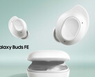 A Samsung projetou o Galaxy Buds FE em duas opções de cores. (Fonte da imagem: Samsung)