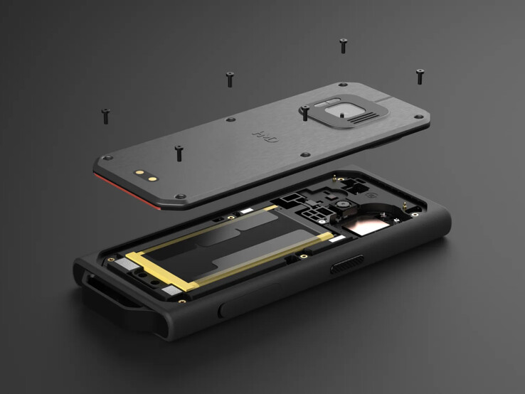 O HMD Terra M deve ser de fácil manutenção e reparo.