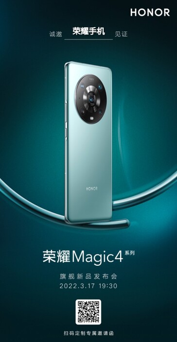 Honor fixa uma data para o lançamento do Magic4 na China.