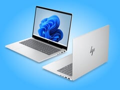 O novo OmniBook 7 em uma de suas três cores de lançamento.