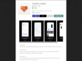 O aplicativo OnePlus Health aparece antes do lançamento. (Fonte: Android Polícia)