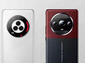 O Honor Magic6 Pro pode vir em duas versões, na foto. (Fonte da imagem: Weibo)