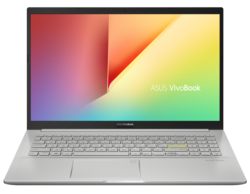 Asus VivoBook 15 KM513. Unidade de revisão, cortesia da Asus Índia