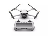 O Mini 3 Pro e seu controle remoto RC. (Fonte de imagem: DJI via Argos)