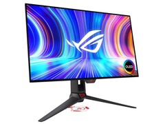 O ROG Swift OLED PG27AQDM combina uma resolução de 2,5K, um painel OLED e uma taxa de atualização de 240 Hz. (Fonte de imagem: ASUS)