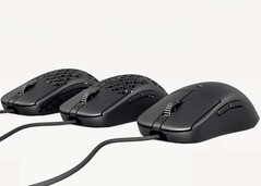Três mouses para jogos da Endgame Gear com conchas ultraleves impressas em 3D