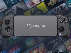 A versão 5.1.0 promete uma emulação aprimorada de jogos para PC com Windows. Na foto: o emulador sendo executado em um telefone. (Fonte da imagem: GameSir e Steam - editado)