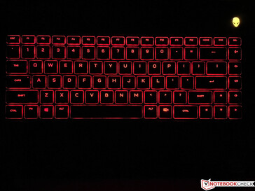 Iluminação do teclado